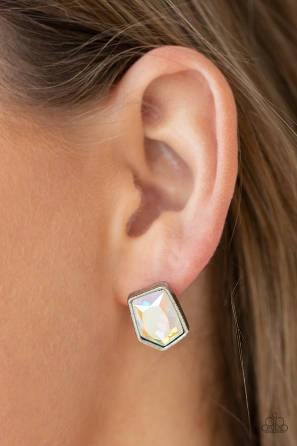 Indulge Me Multi Iridescent Post Earrings