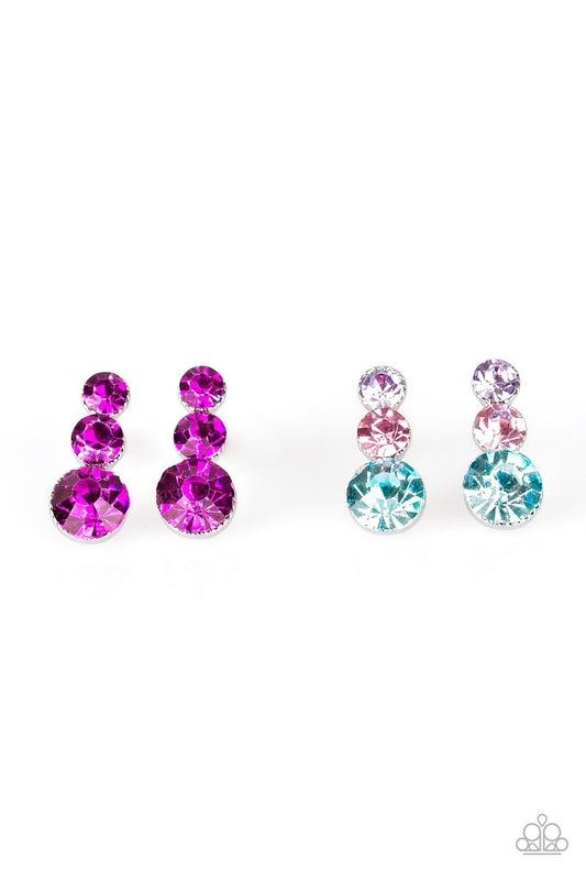 Starlet Shimmer 3 Tier Rhinestones Earrings (Bundle of 5)