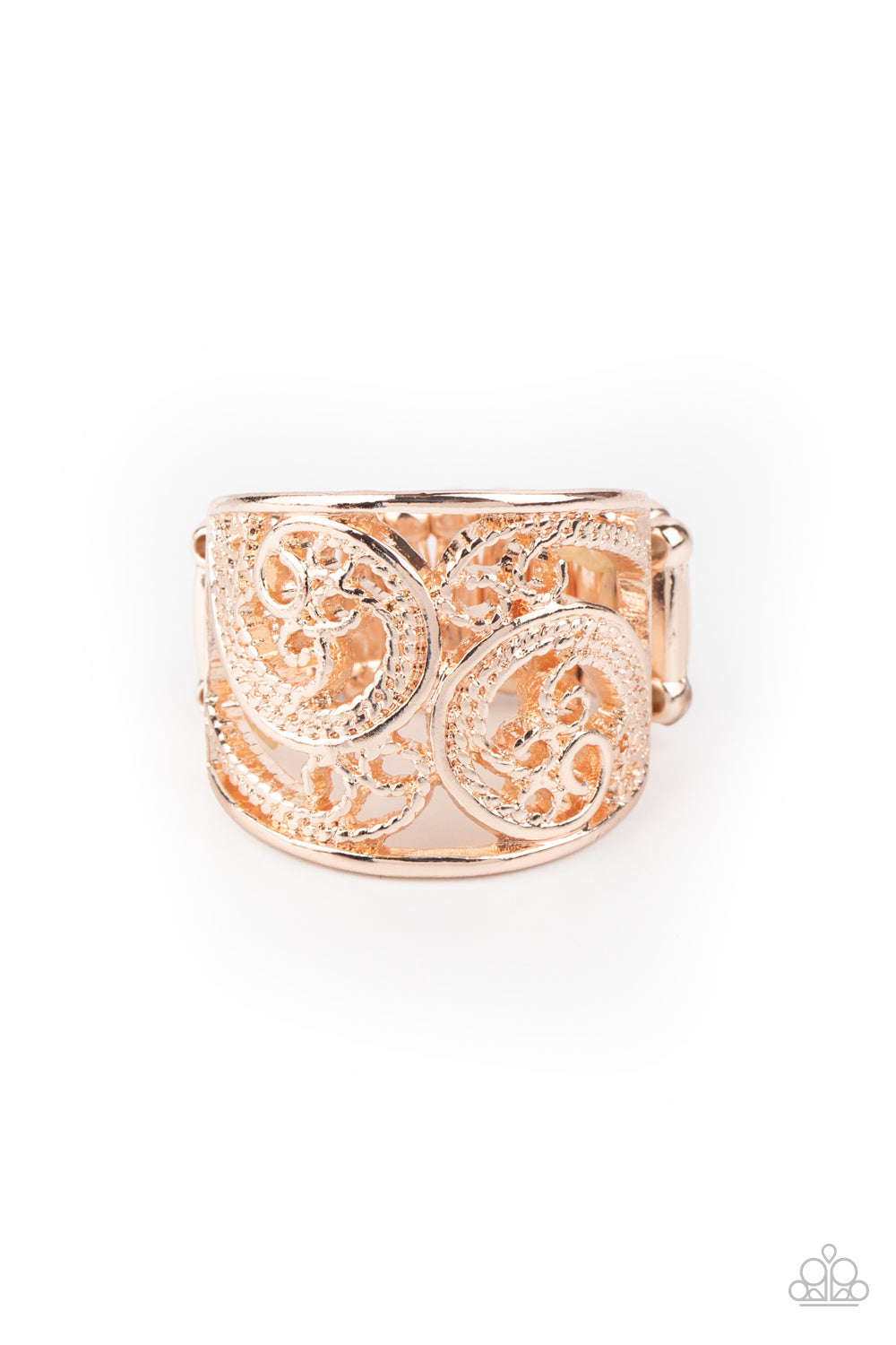 Turning the Tides Rose Gold Ring