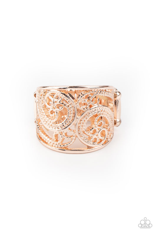 Turning the Tides Rose Gold Ring