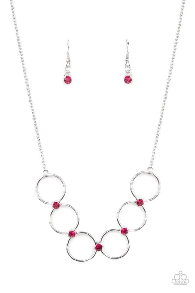 Regal Society Pink Necklace