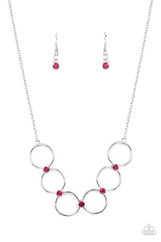 Regal Society Pink Necklace