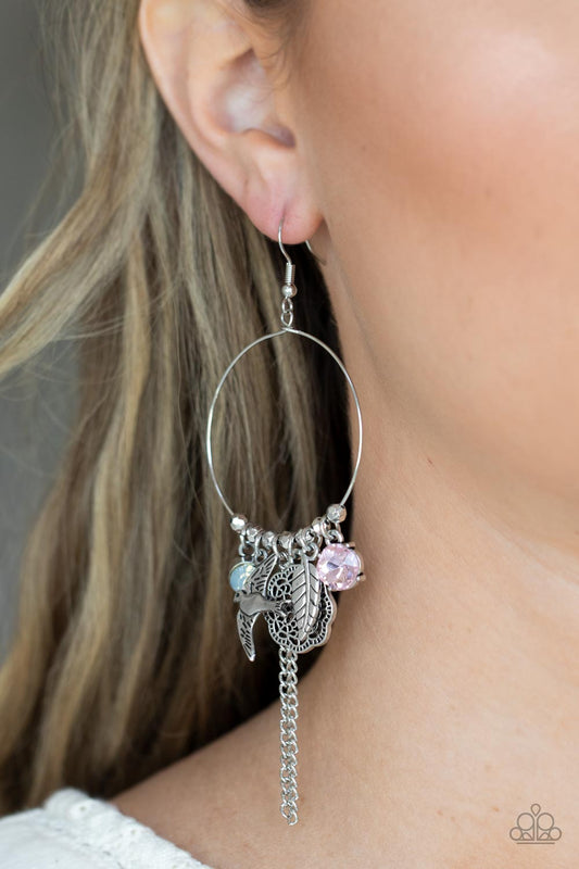 Tweet Dreams Pink Earrings