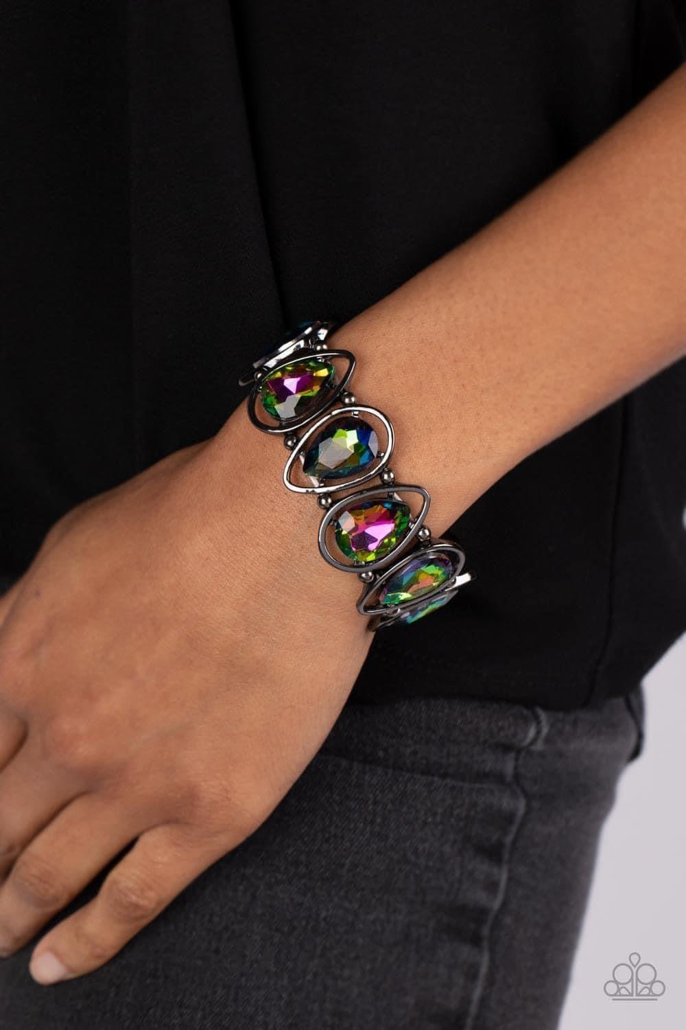 The Sparkle Society Multi Oil Spill Bracelet