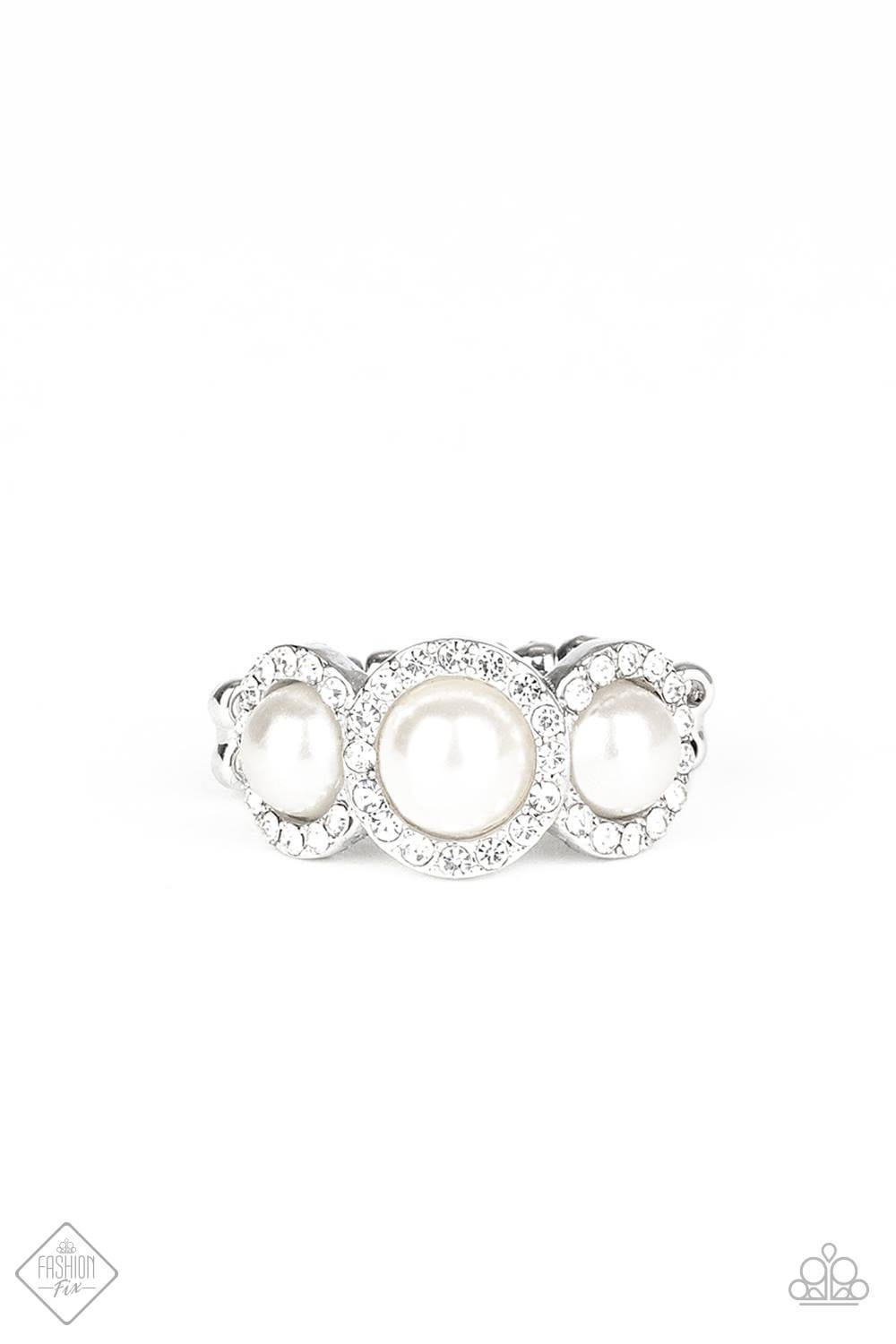 Shut the Front Dior Pearl Ring