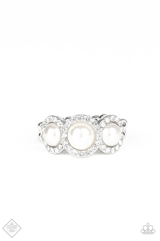 Shut the Front Dior Pearl Ring