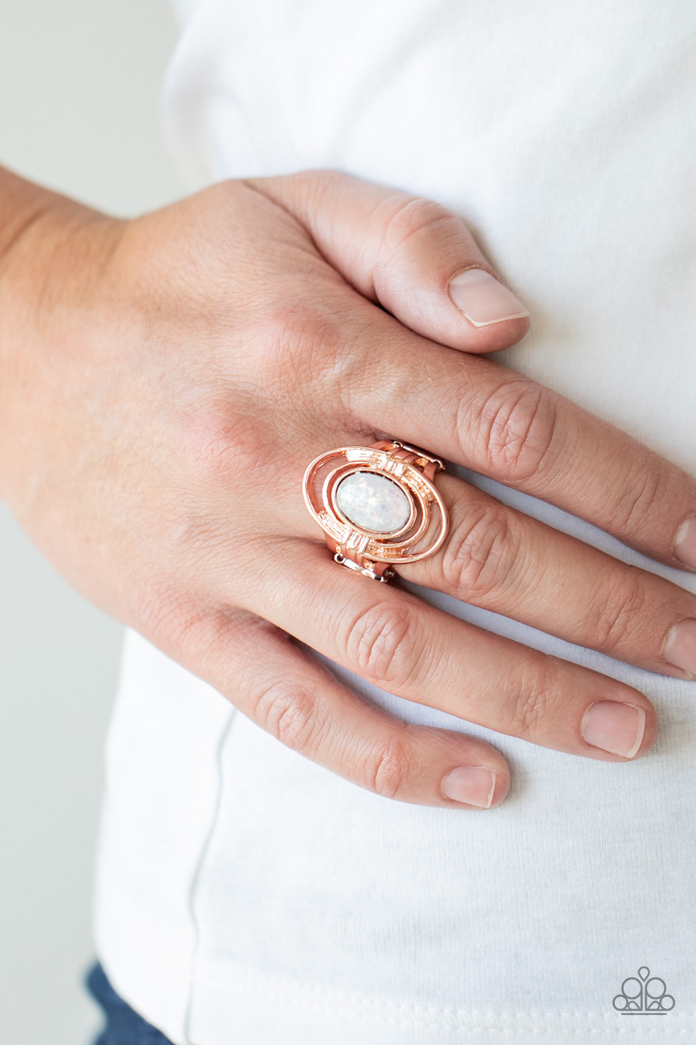 Peacefully Pristine Rose Gold Ring