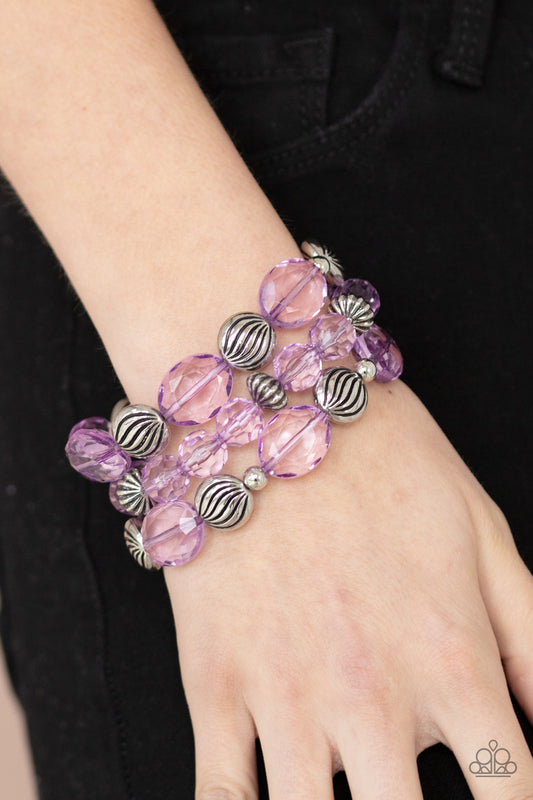 Crystal Charisma Purple Bracelets