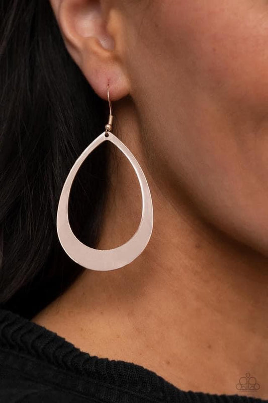 Fierce Fundamentals Rose Gold Earrings