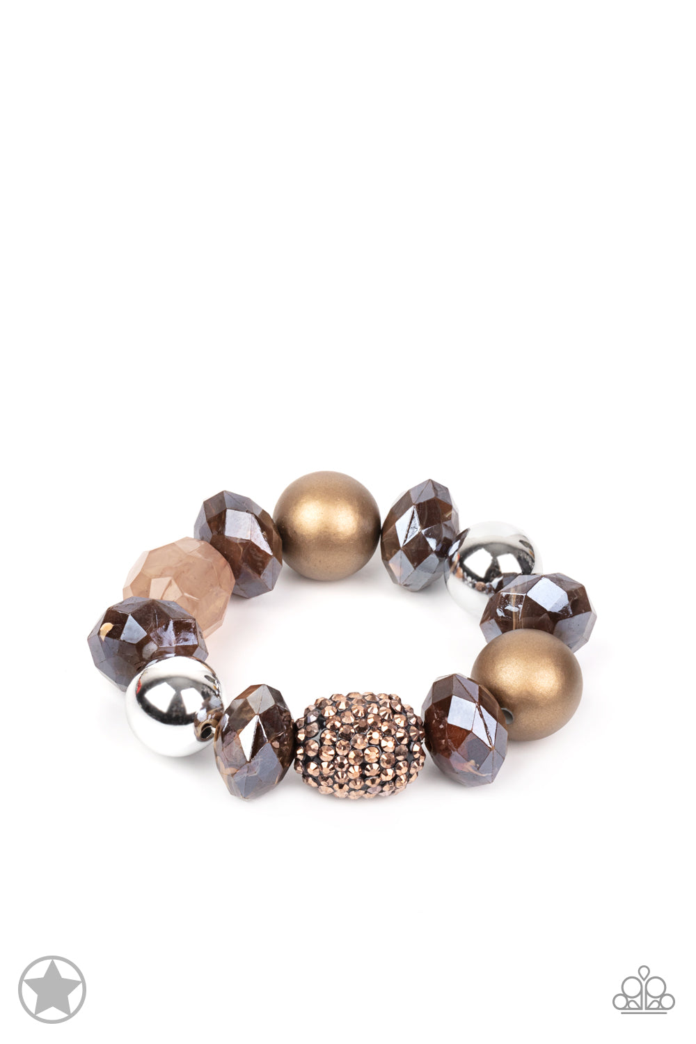 All Cozied Up Brown Bracelet (Blockbuster)