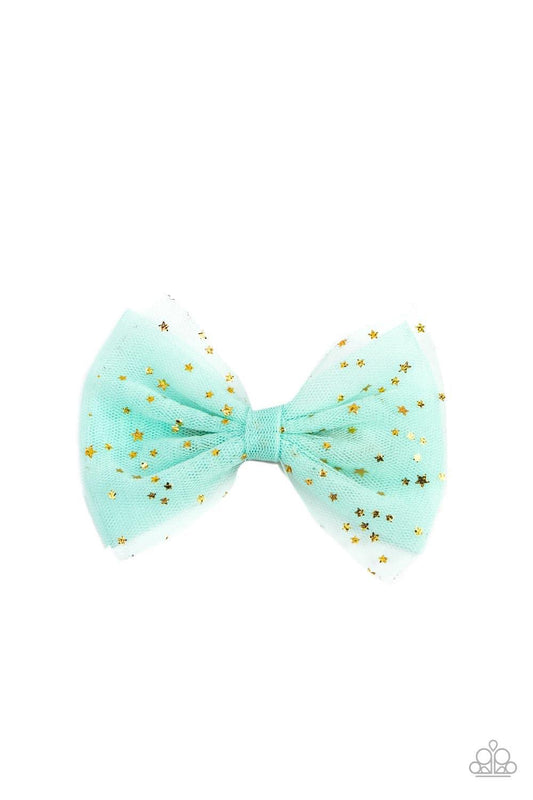 Twinkly Tulle Green Hair Clip