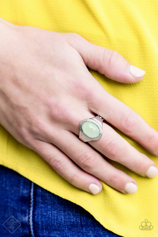 Mystically Malibu Mint Green Ring