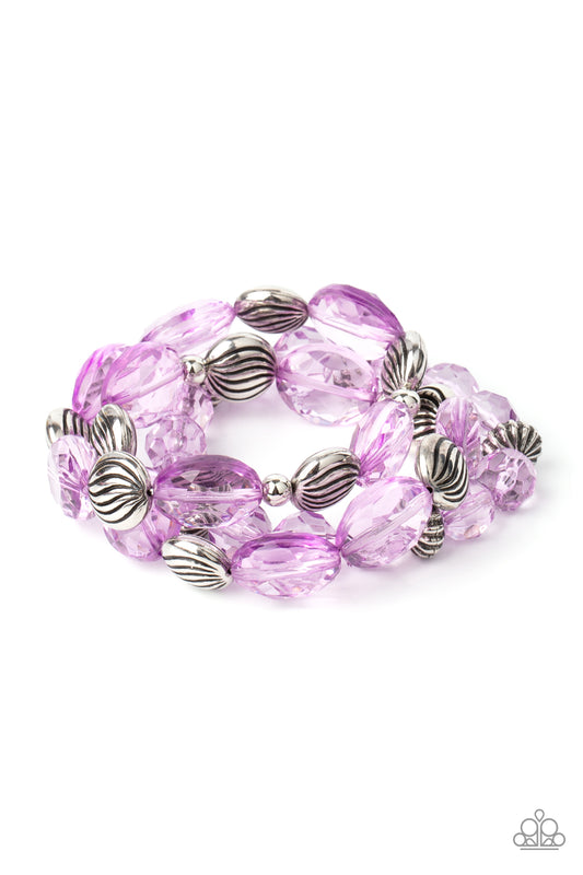 Crystal Charisma Purple Bracelets