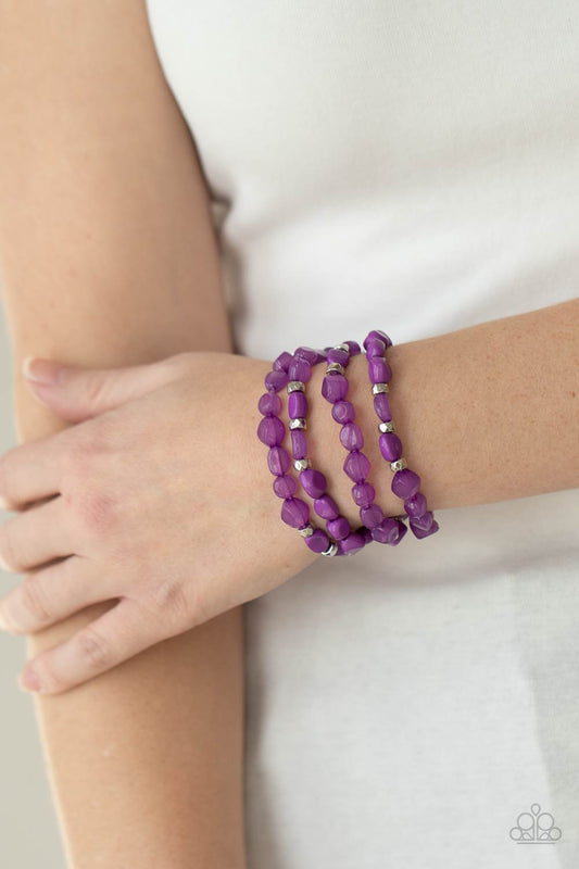 Nice Glowing Purple Bracelets