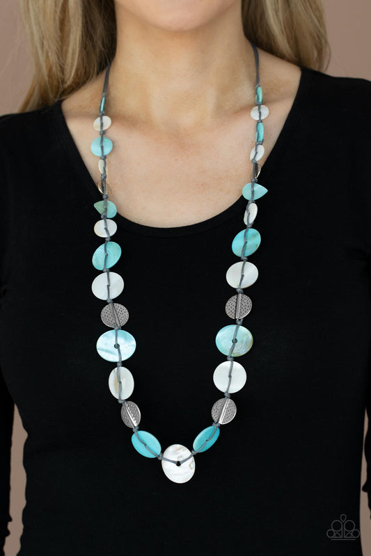 Seashore Spa Blue Necklace