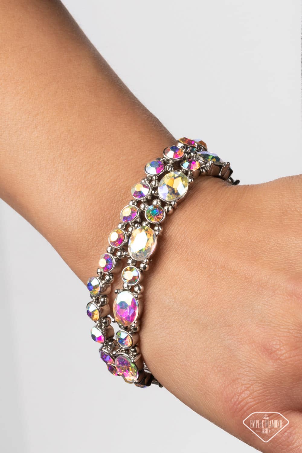 Splendid Stack Multi Iridescent Bracelets